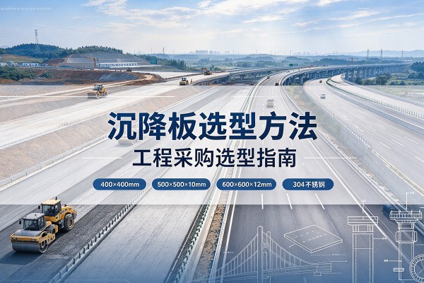 东湖沉降板选择方法
