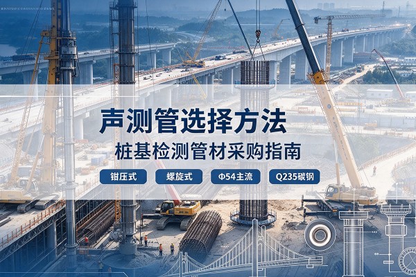 东湖声测管选型标准